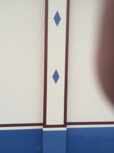 Aussenbereich des Modelleisenbahnclubs Eickelborn, angelehnt an alte Waggons